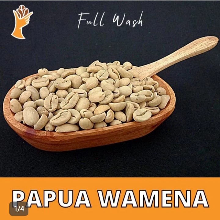 

Kopi Biji/Green Bean Arabika PAPUA WAMENA FULLWASH