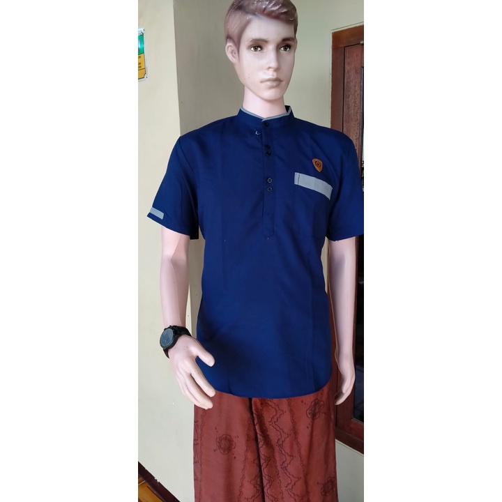 Baju Koko Kurta Tajol Bahan Katun Adem Serap Keringat