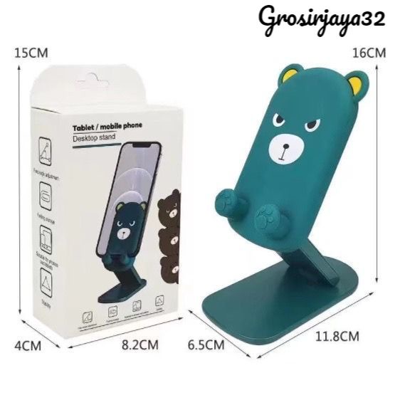 Stand Holder Handphone Karakter HD40 / HD-40 Tablet Ipad Universal Desain Lucu