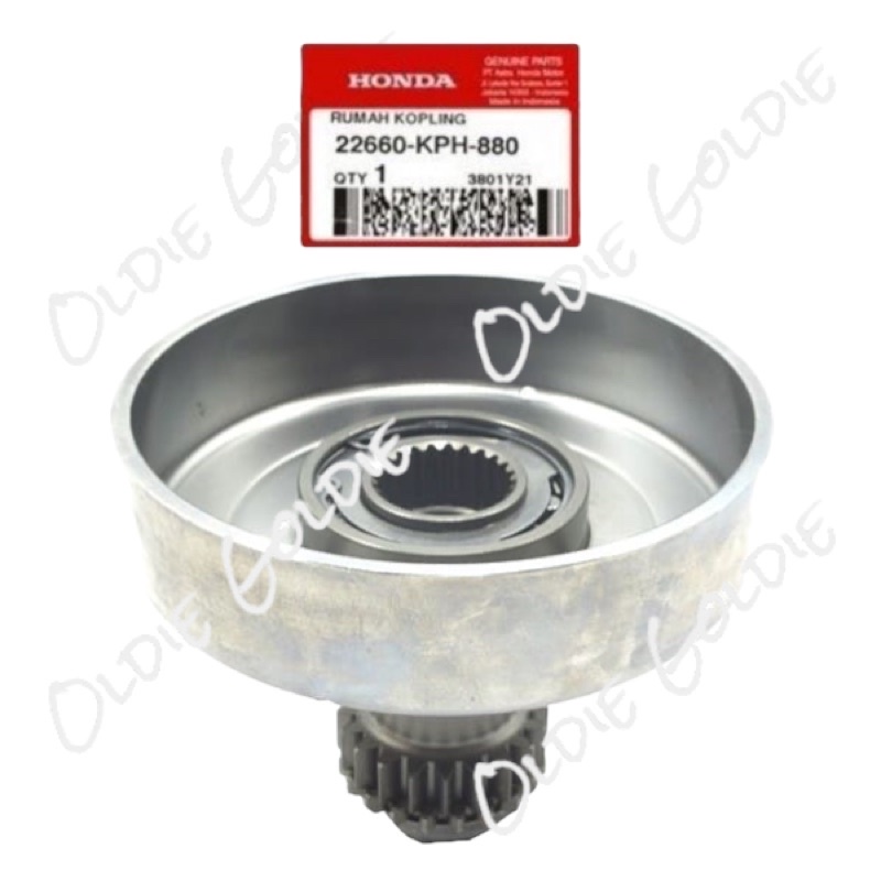 22660-KPH-880 Lonceng Mangkok Kampas Assy Ganda Karisma Supra X 125 Batman AHM 22660KPH880