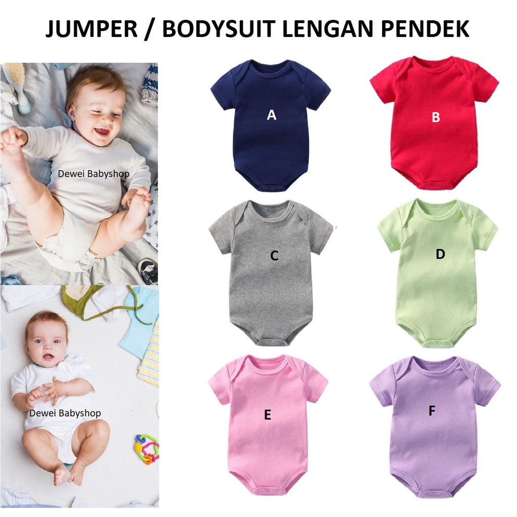 Jumper Anak Bayi (Baby Romper / Jumpsuit / Baju / Kado / Ultah / Lahiran / Hadiah / Bingkisan / Melahirkan / Birthday / Newborn / New Born / Gift )