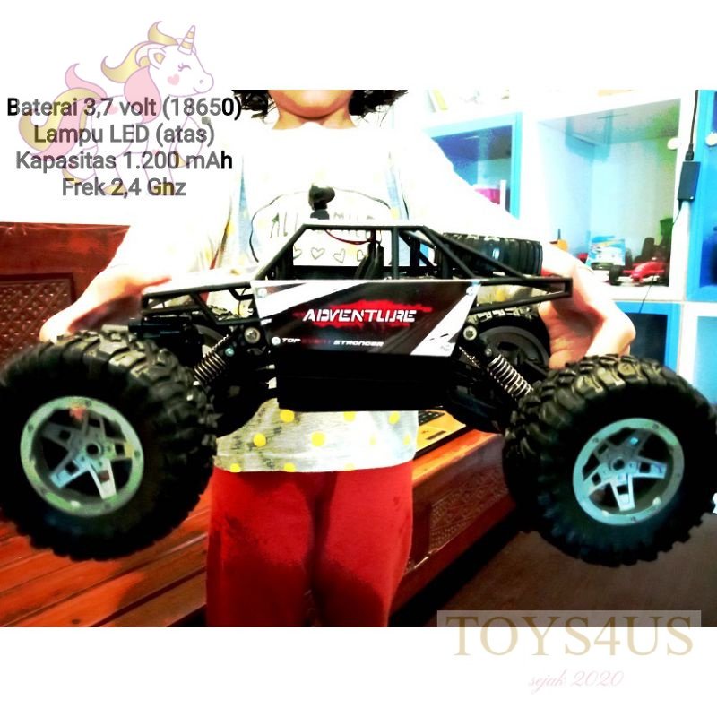 Toys4Us - Mainan remote control offroad 4wd Metal Alloy