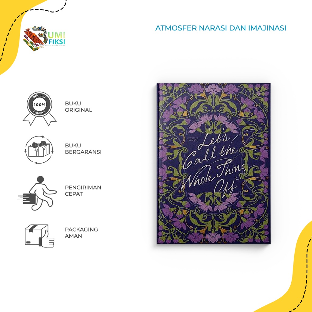 Buku Novel Let'S Call The Whole Thing Off  (HARD COVER) - Bukune - Cecilia Wang - Bumi Fiksi