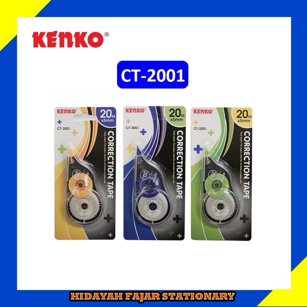 

CORRECTION TAPE - PITA KOREKSI - TIPE X KENKO CT-2001