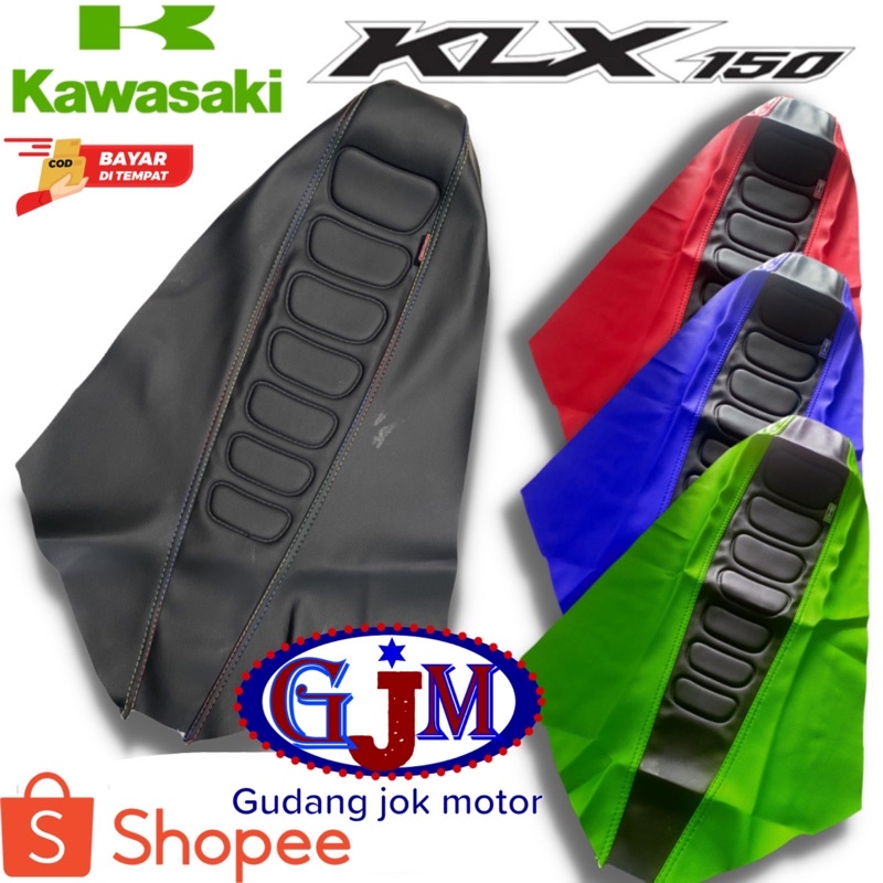 kulit jok motor klx motif pres timbul