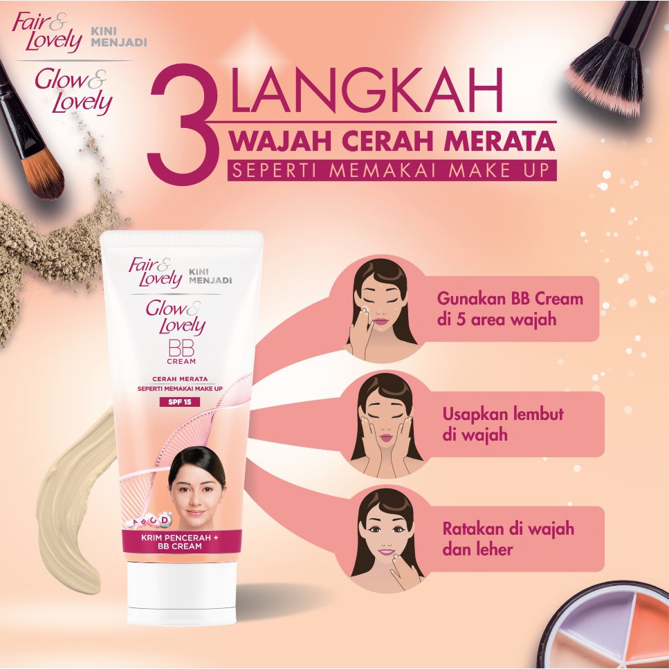 FAIR &amp; LOVELY Glow &amp; Lovely BB cream spf 15 15GR