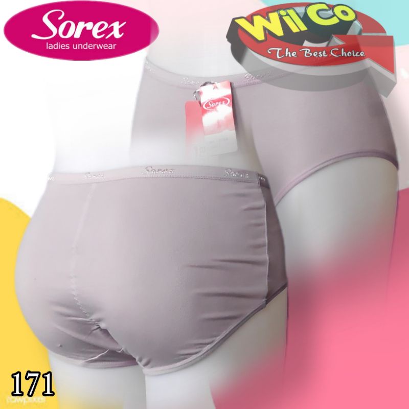 K171 - (Harga Per 1 Potong) CELANA DALAM WANITA PAKAIAN WANITA PAKAIAN DALAM SOREX SIZE L - XXL