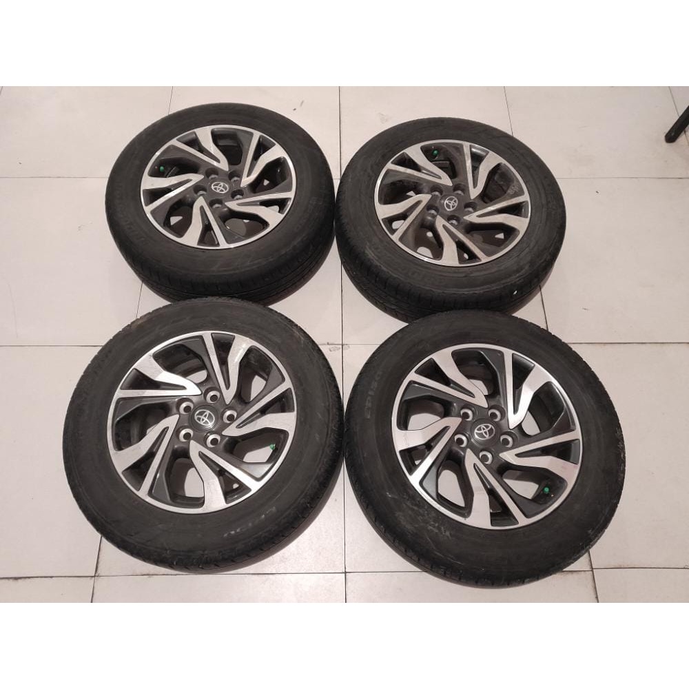 velg seken bekas copotan mobil innova facelift ring 16 plus ban seken bekas gratis ongkir