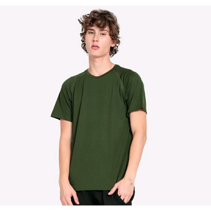 Atasan IMPORT Pria DRY Fit Oversize Ukuran M-5XL Baju Olahraga Keren Sport Kasual Zumba Gym Fitness Hitam