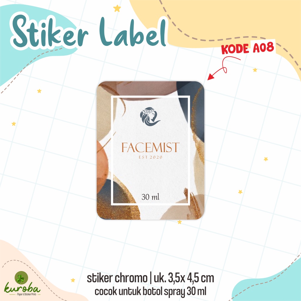 

STIKER VINIL ANTI AIR CUSTOM UKURAN LABEL PRODUK