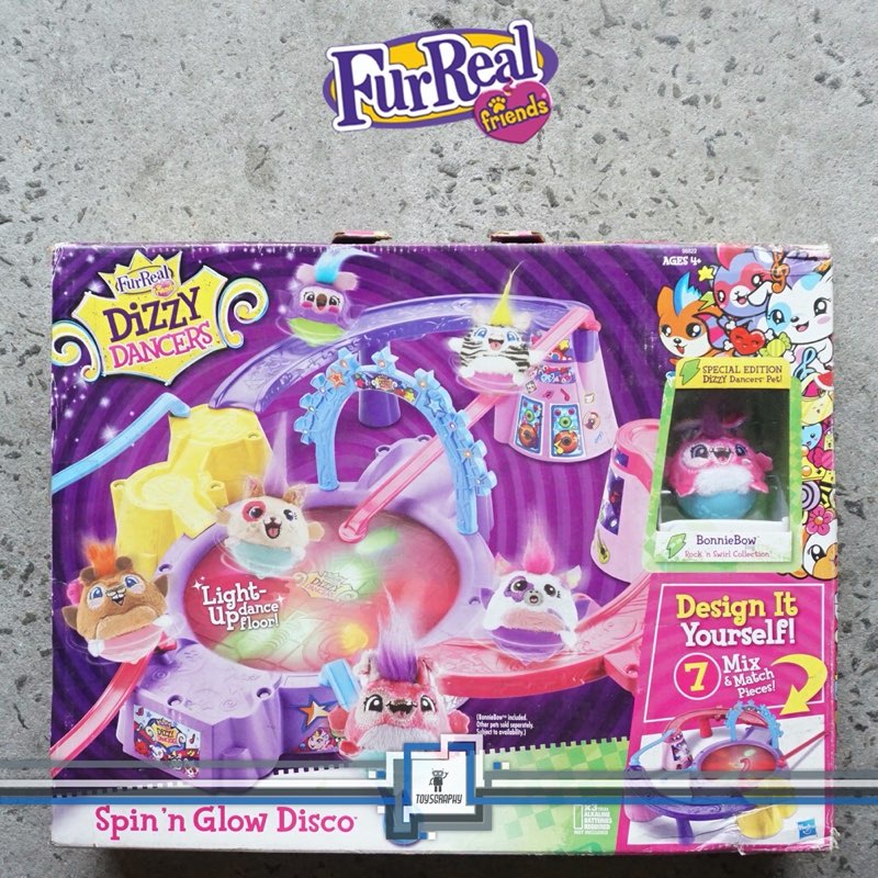 Furreal Dizzy Dancers Spin n Glow Disco Fur Real Beyblade Stadium