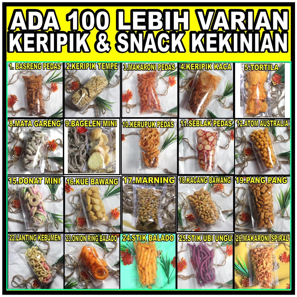 

KERIPIK KACA PEDAS SUPER KERIPIK EMPING KERIPIK BASRENG BAKSO GORENG PEDAS 1KG 500GRAM 100GRAM 50GRAM, BASRENG PEDAS MAKARONI PEDAS SEBLAK PEDAS KERIPIK KACA PEDAS, TORTILA KERIPIK PISANG KERIPIK SINGKONG BALADO KERIPIK MANIS GURIH KERIPIK,