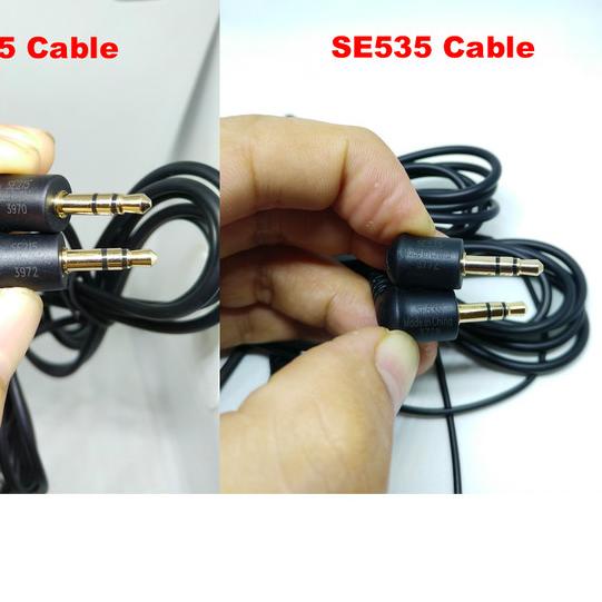Original Shure Se215 Se535 MMCX Pin Detach Cable With Seires Number - Gray