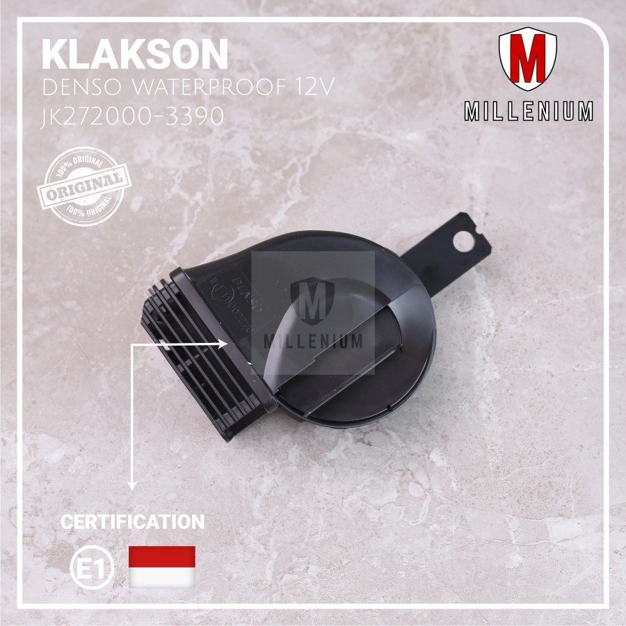 KLAKSON DENSO MODEL KEONG WATERPROOF TANPA KABEL KLAKSON HIGH QUALITY