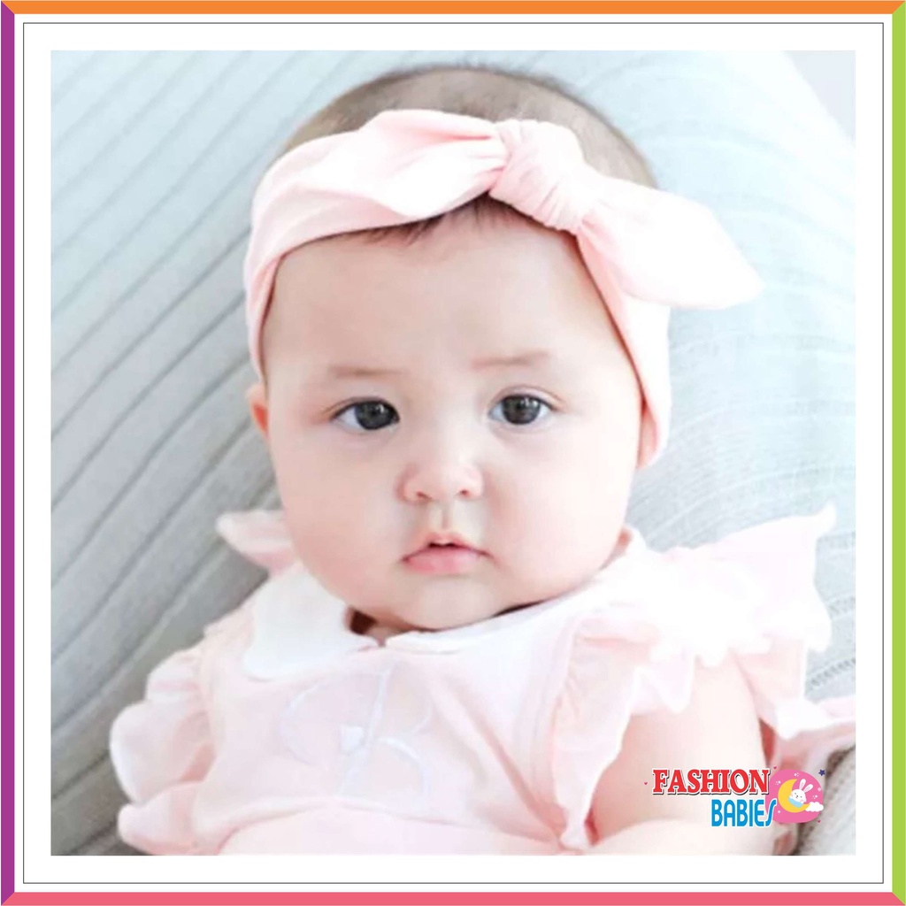 BANDANA KELINCI BAYI - RABBIT HEADPIECE BABY ❤ Fashionbabies ❤