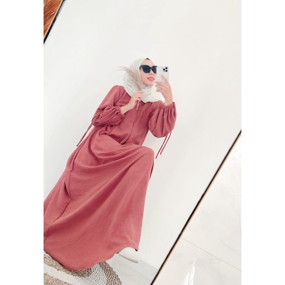 Jinan Dress | Crinkle Airflow premium | gamis muslimah | gamis kondangan | gamis Casual | gamis busui | semua ukuran