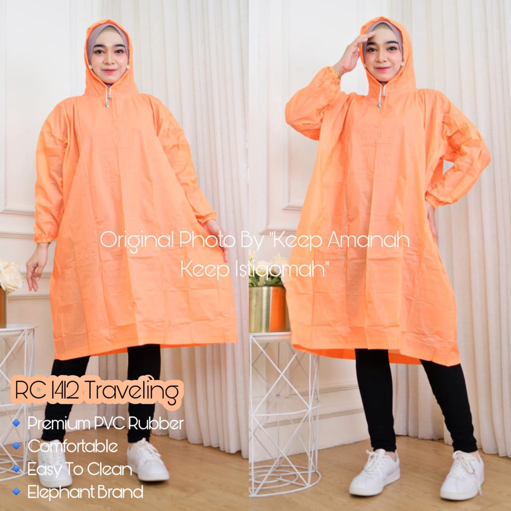 RC Mini 1412 Raincoat Mantol Jas Hujan PVC