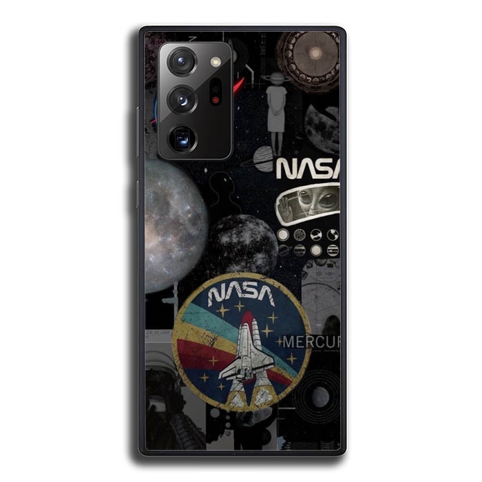 Casing Case Samsung Note 20 10 9 8 7 Ultra Plus FE Lite Nasa Retro B0637