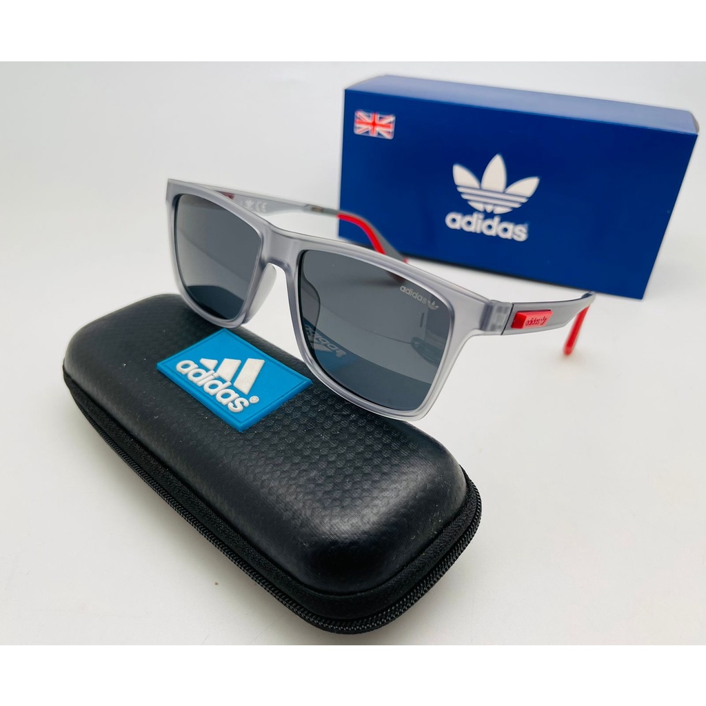 NEW KACAMATA PRIA  adidas polarized 58901 GREY FULLSET