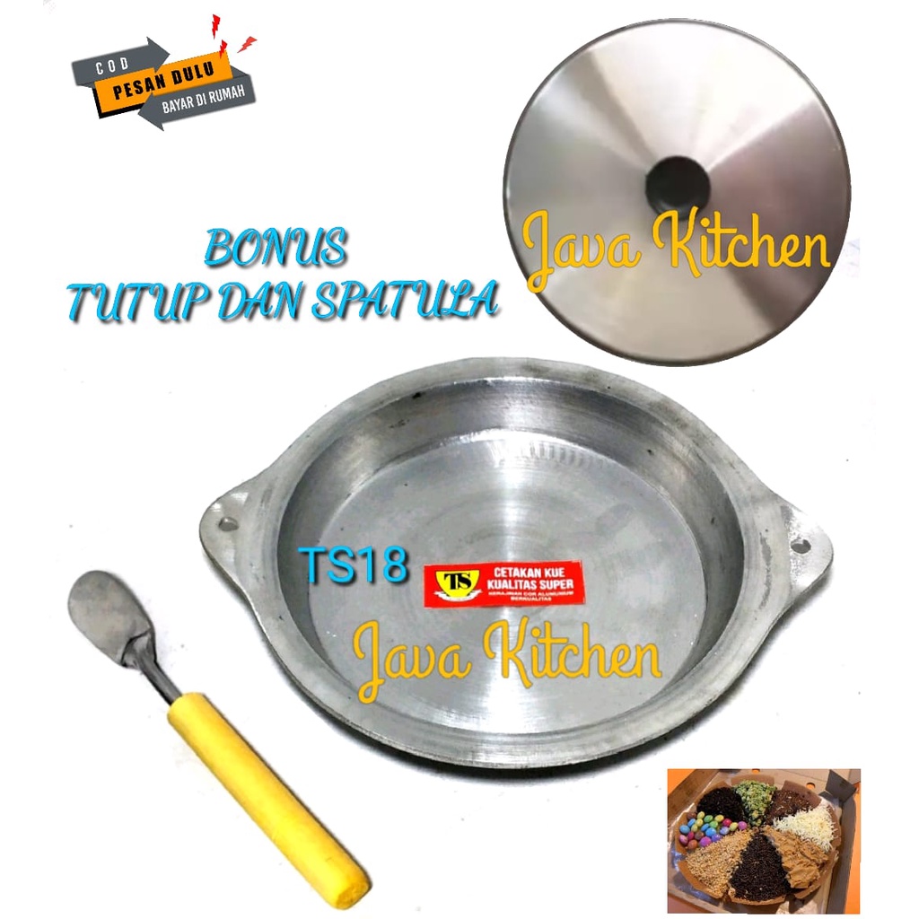 Cetakan martabak manis Loyang kue martabak manis bangka Cetakan martabak manis terang bulan 1 set