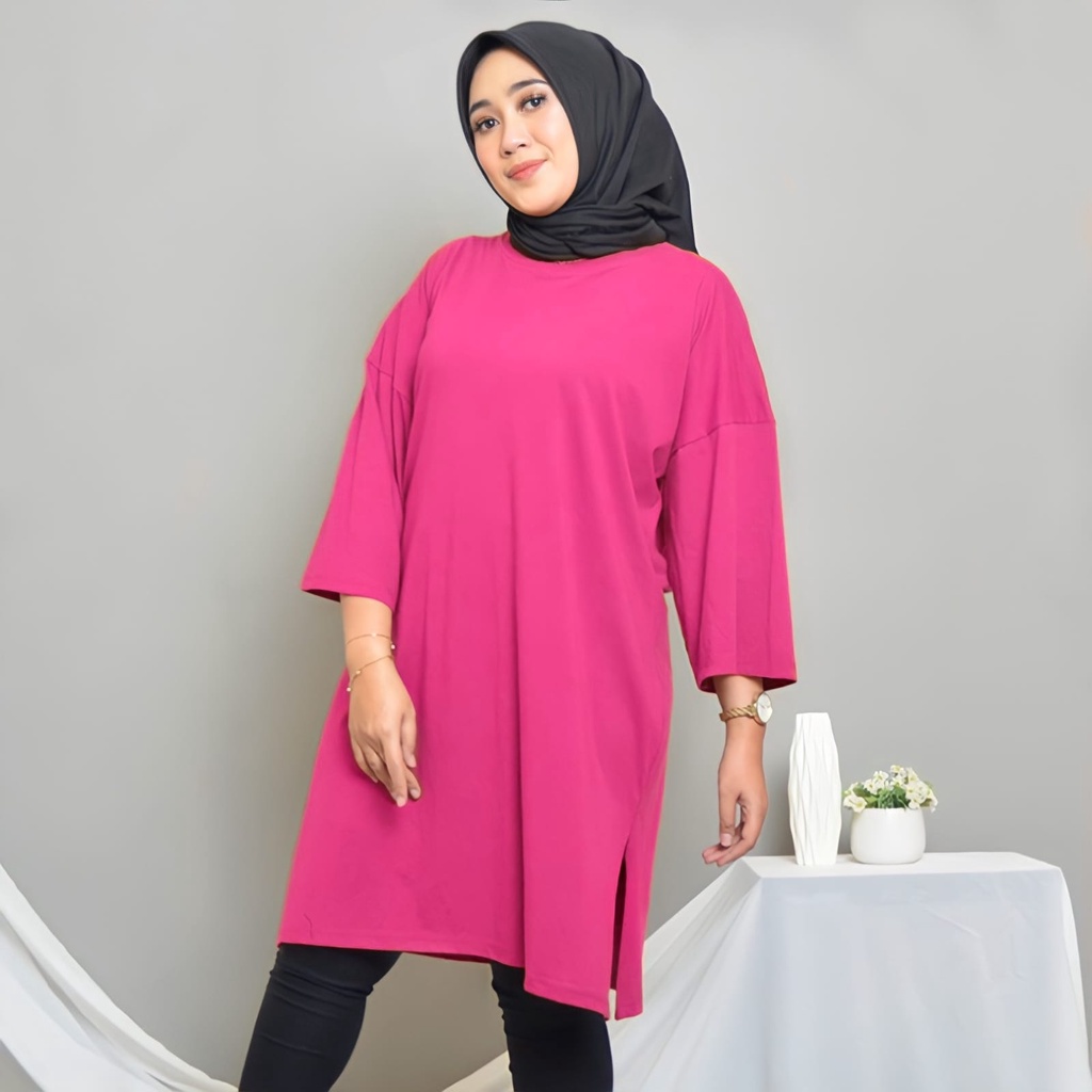 Tunik oversize SARINAH babyterry Ld 130 Pj 100