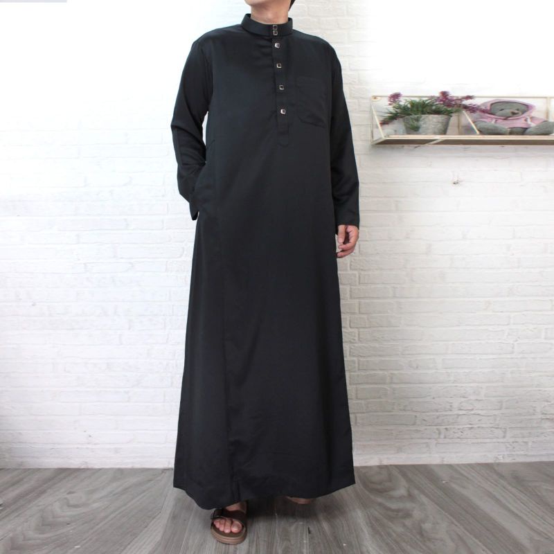 baju gamis/jubah muslim modern Haramain pria dewasa