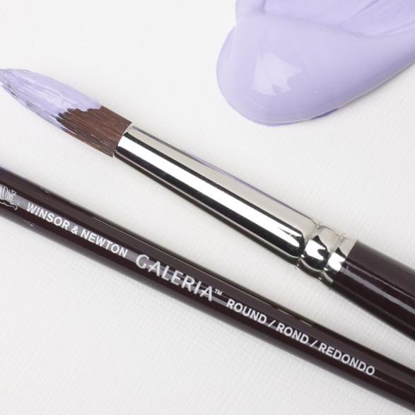 

Winsor&Newton Galeria Round Short Handle Brush - No. 00