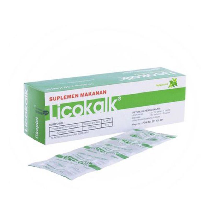 LICOKALK - Suplemen Makanan