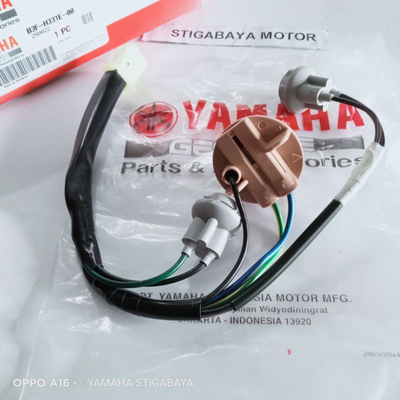 soket lampu belakang Lexi fiting lampu belakang Lexi socket lampu BLK soulgt LED ORIGINAL