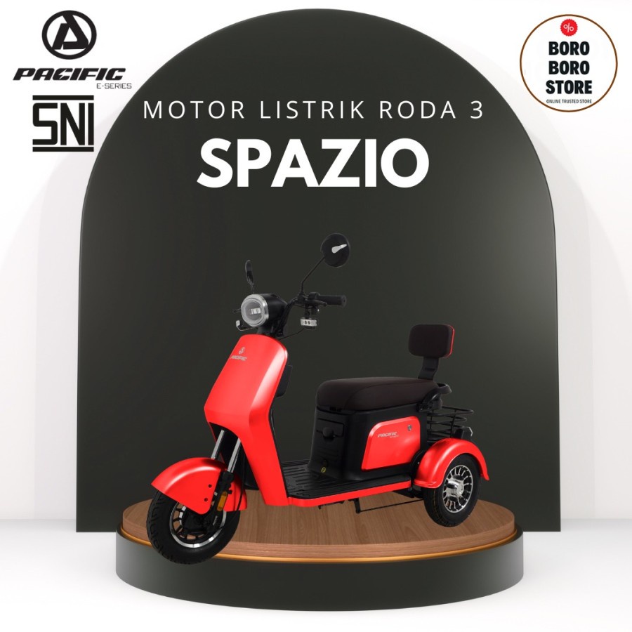 Pacific Sepeda Listrik SPAZIO Roda 3