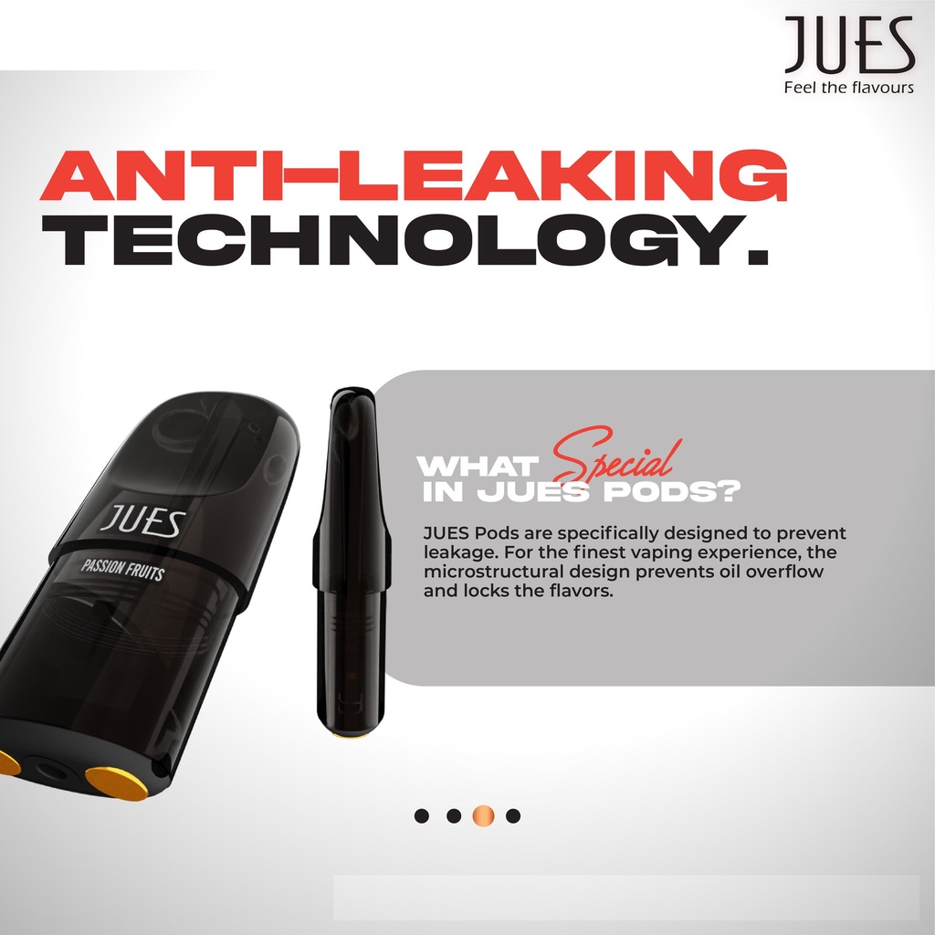 JUES Pods Pro Ceramic - Coconut Latte - Compatible with RELX Infinity Essential