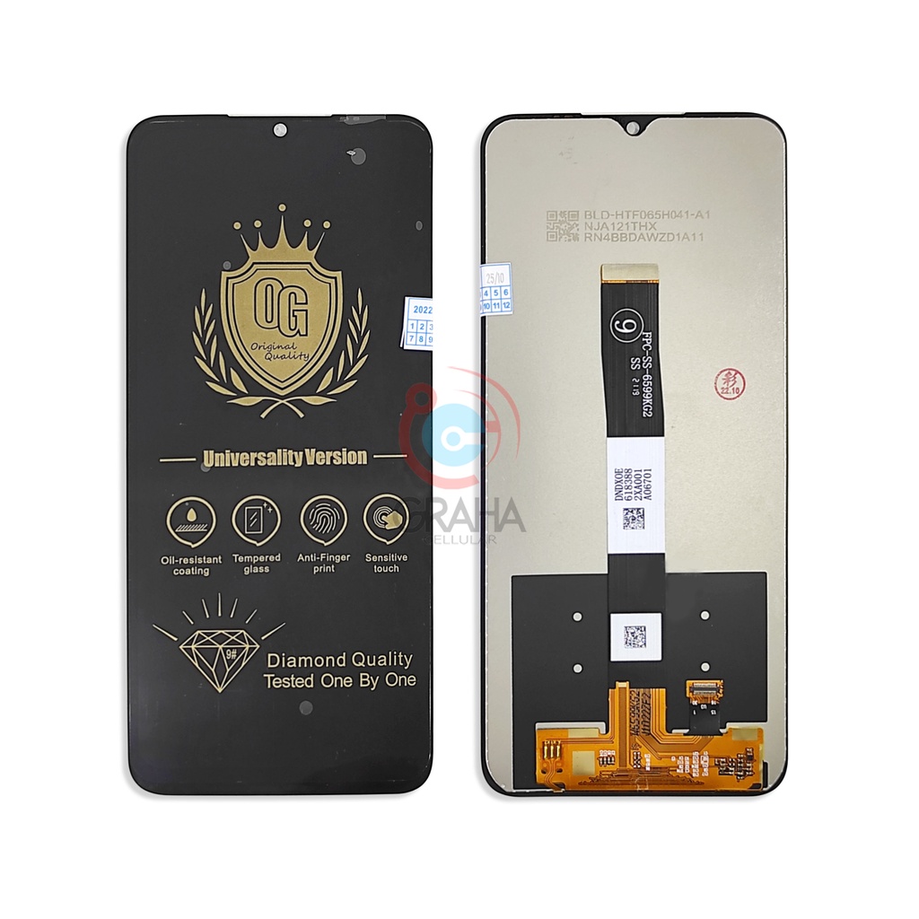 LCD XIAOMI REDMI 9A / 9C FULLSET TOUCHSCREEN