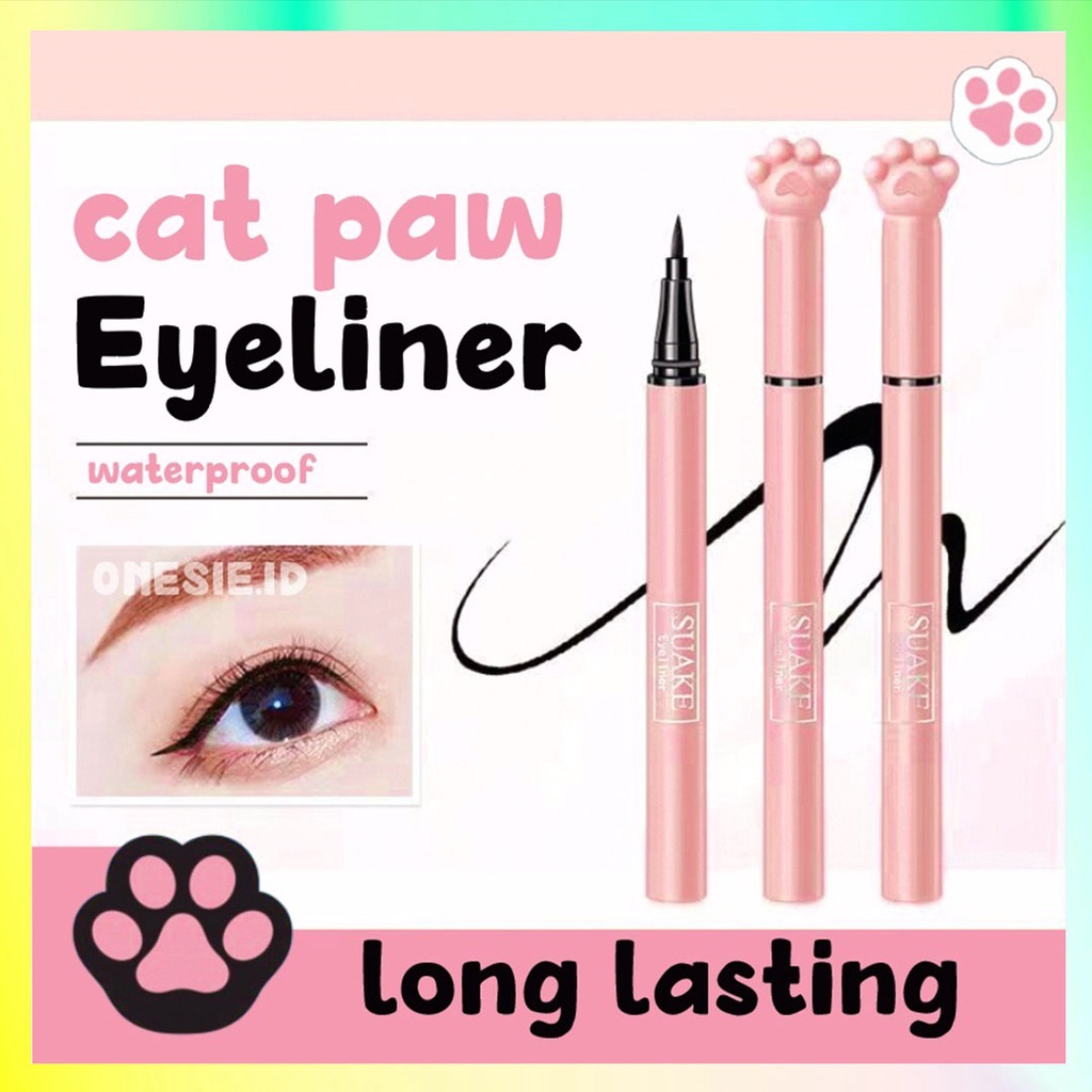 Cat Paw Eyeliner Long Lasting Waterproof Eye liner cat Anti Air XX081