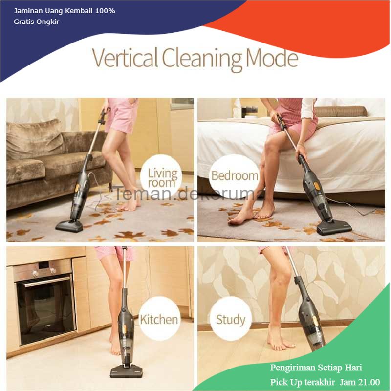 TD - PR2 Deerma Penyedot Debu Vacuum Cleaner - DX115C