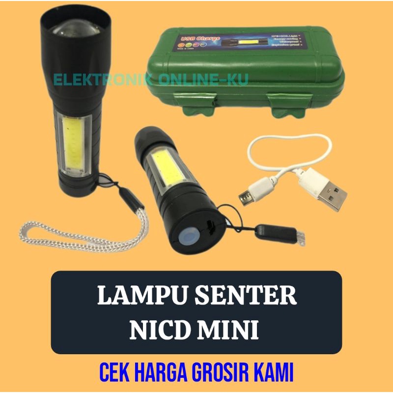 LAMPU SENTER NICD MINI