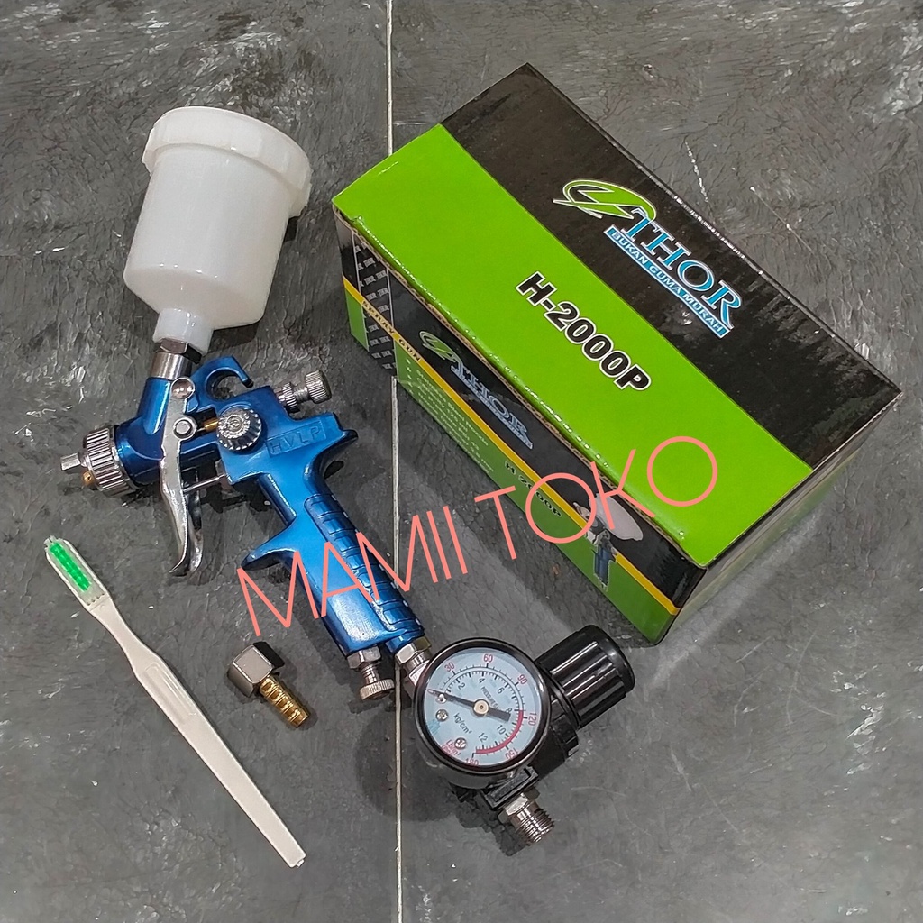 Spraygun hvlp mini nozzle 0.8mm Spray gun regulator hvlp mini 0,8mm