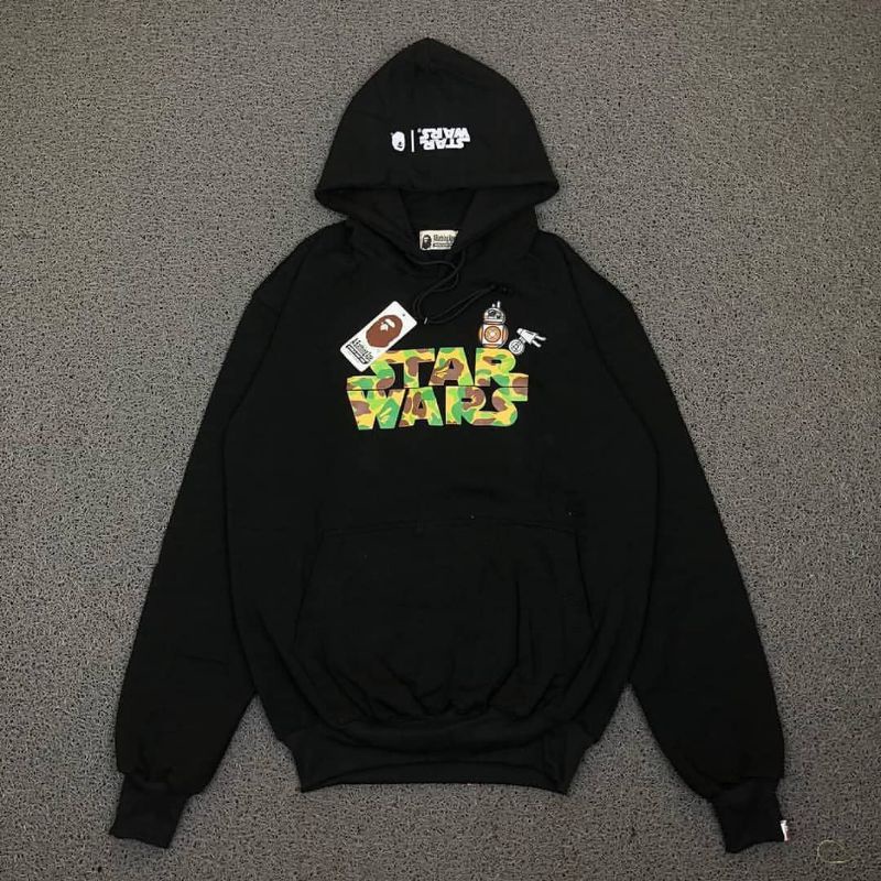 sweater hoodie pria wanita H.M star wars