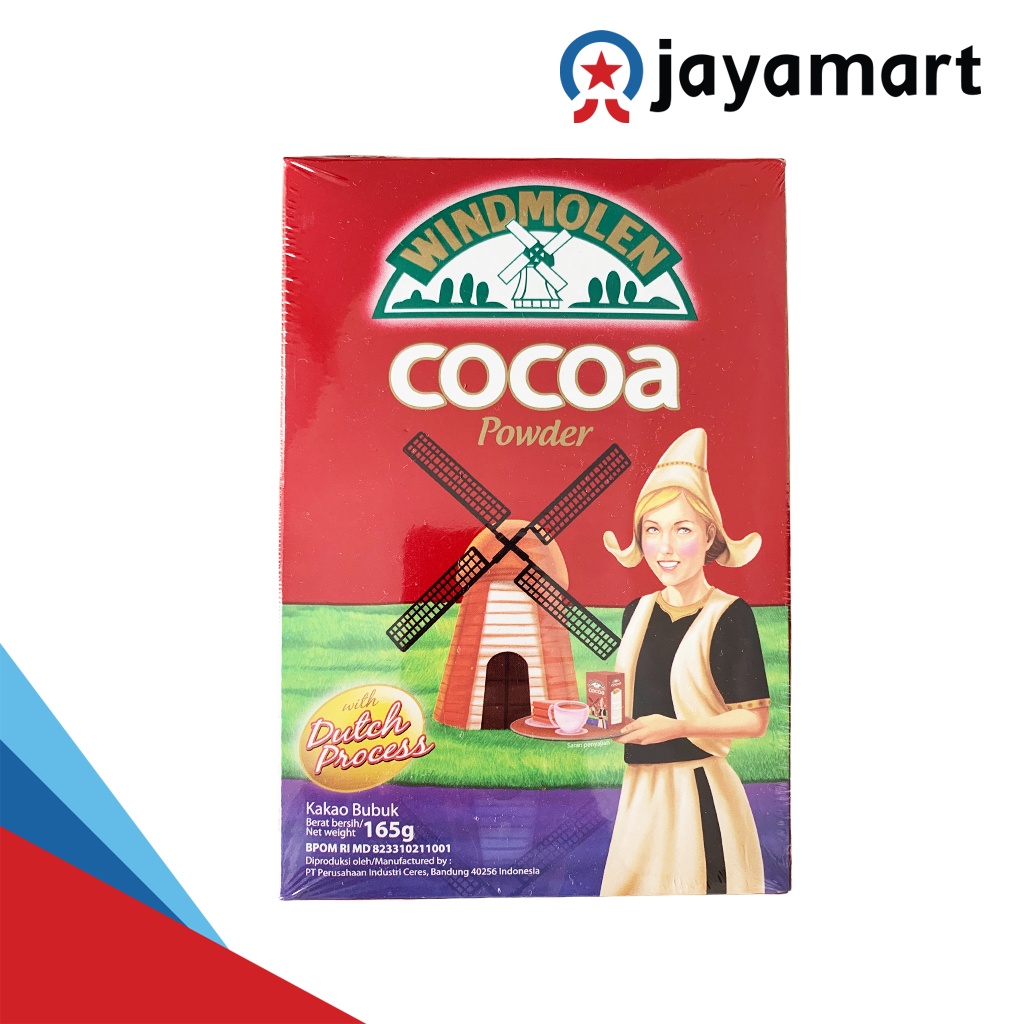 Cocoa Powder Windmolen 165gr Coklat Bubuk