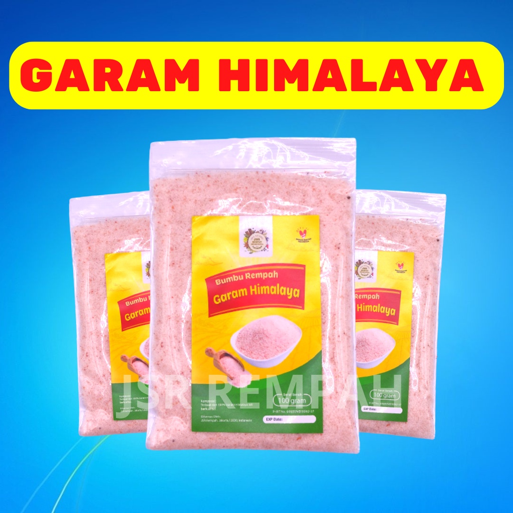 Jsr Rempah Garam Himalaya 100 Gram