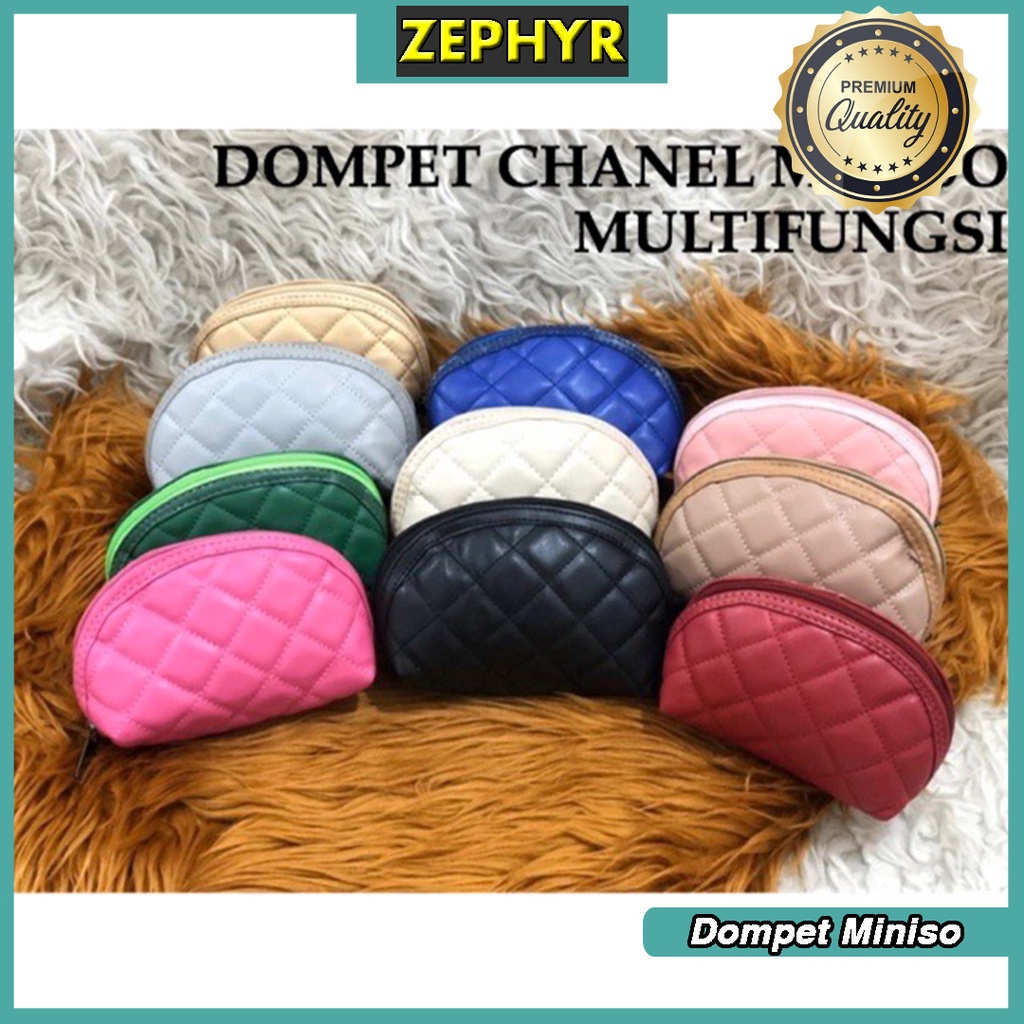 Dompet Mini Dompet Wanita Pouch Serbaguna multifungsi Import - DOMPET MINISO CHNL Zephyr
