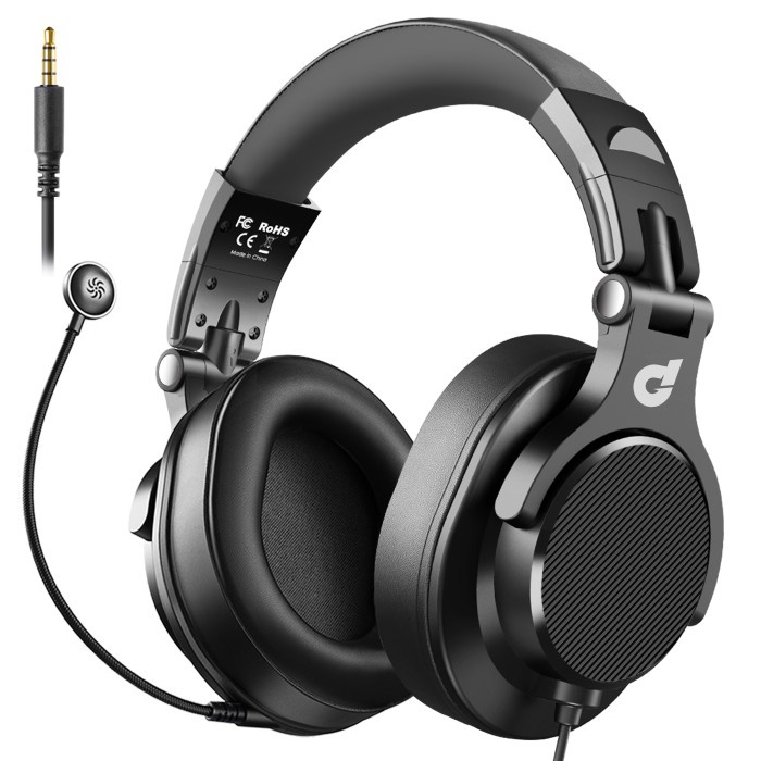 Headphone Dbe Dj80 Foldable Dj Headphone With Detachable Microphone