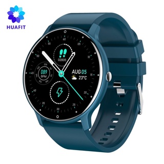 Huafit ZL02D Smartwatch Sentuh Penuh IP68 Tahan Air Pemantauan Detak Jantung Kebugaran Olahraga Watch