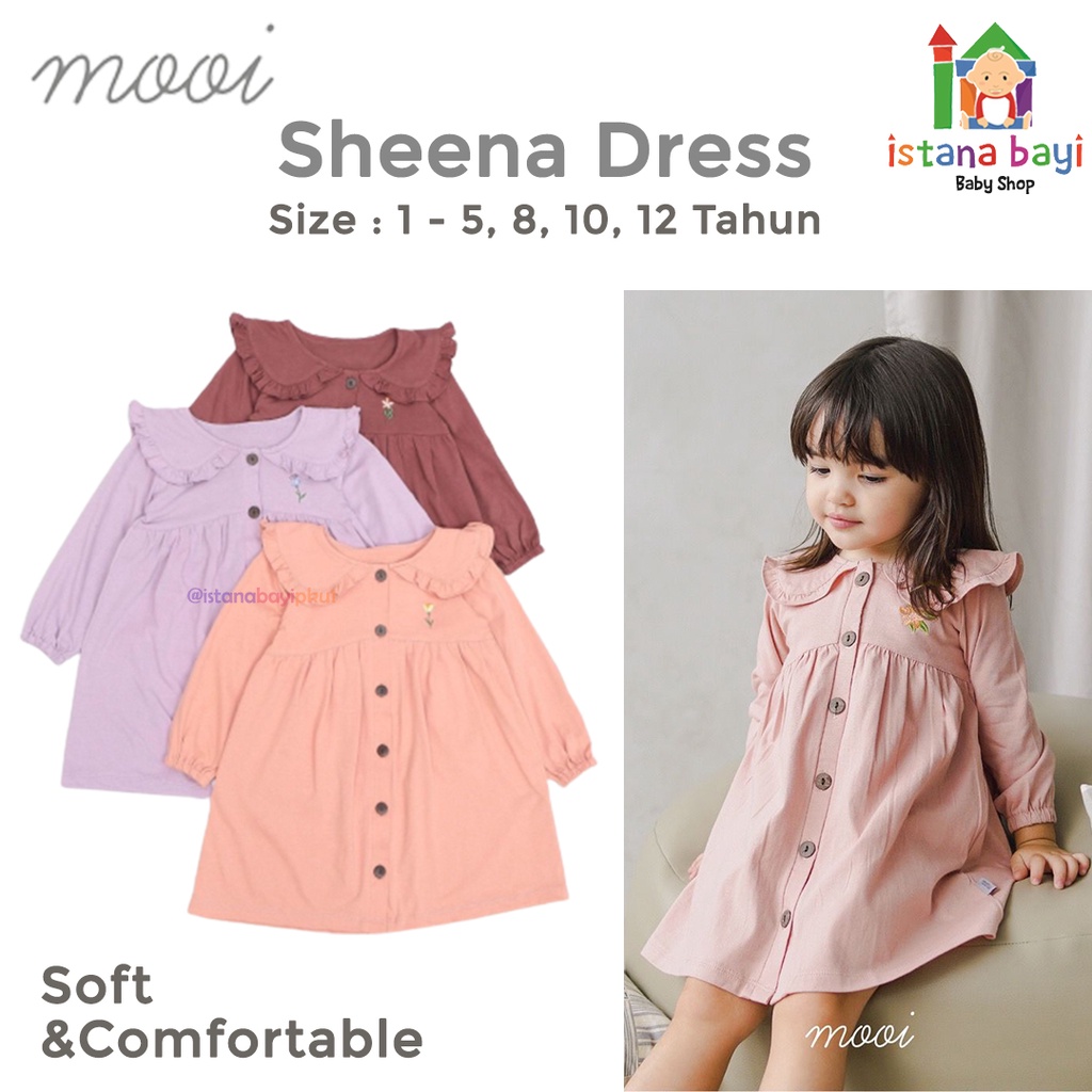 Mooi Sheena Dress - Dress Anak 1-5 Tahun