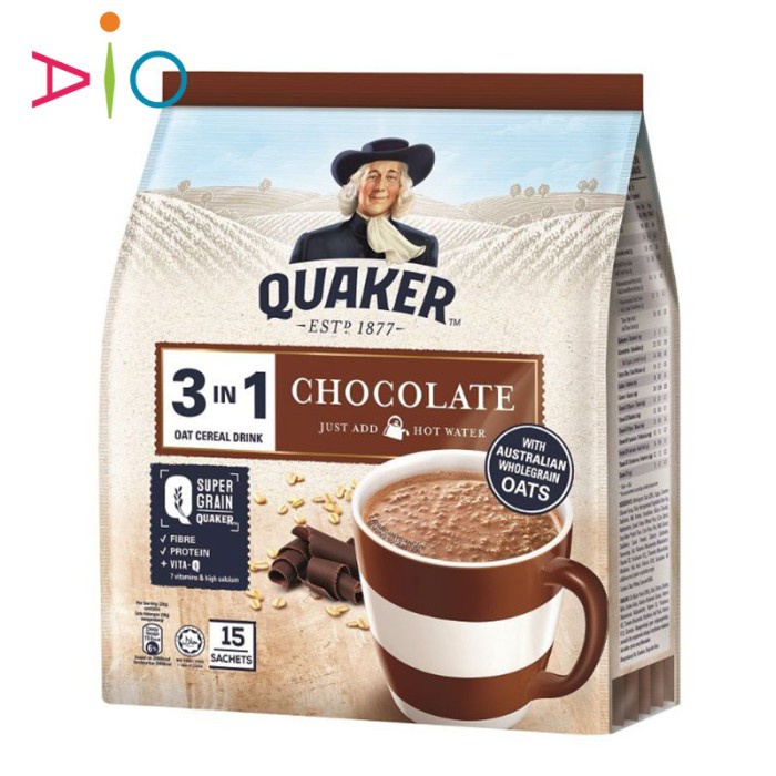 

Sereal Quaker 3 In 1 Rasa Chocolate Original Malaysia