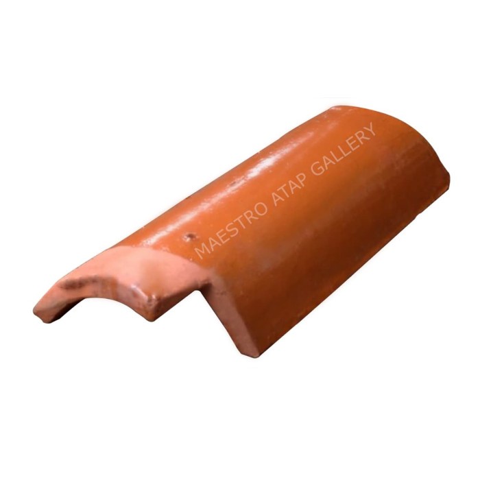 Nok samping Genteng Morando Jatiwangi Glazur