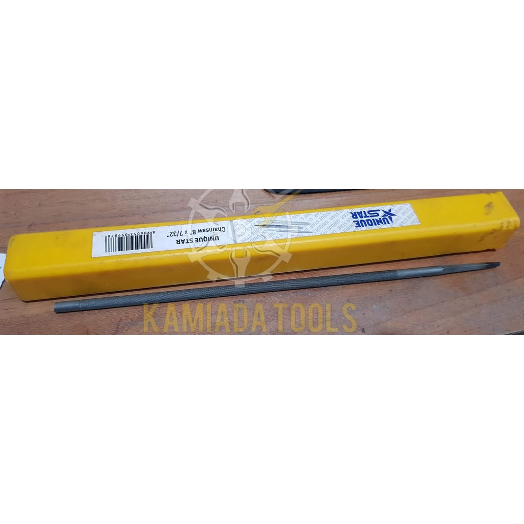kikir chainsaw/ kikir gergaji chainsaw 8"x7/32" / kikir bulat chainsaw