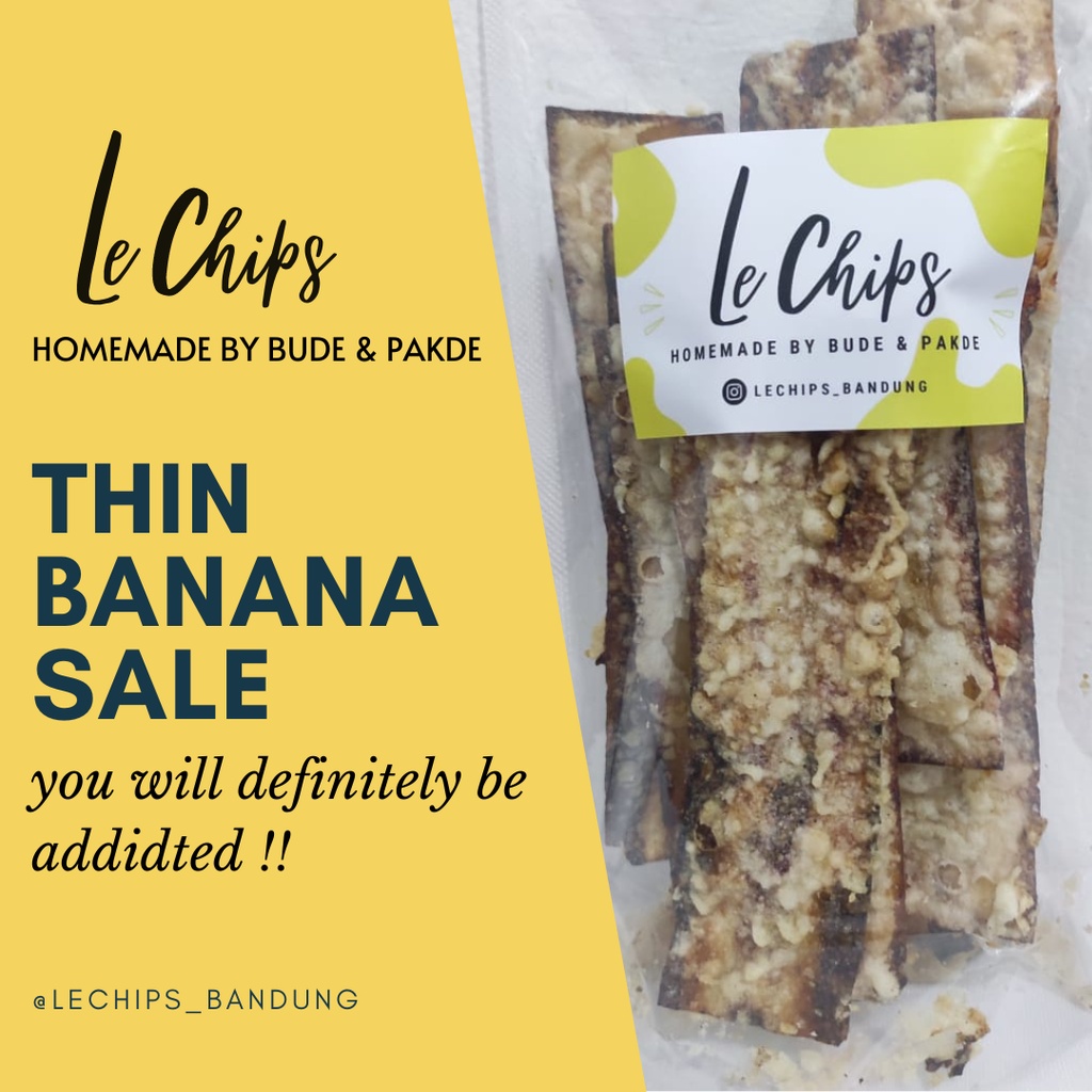 

Le Chips Sale Pisang Tipis