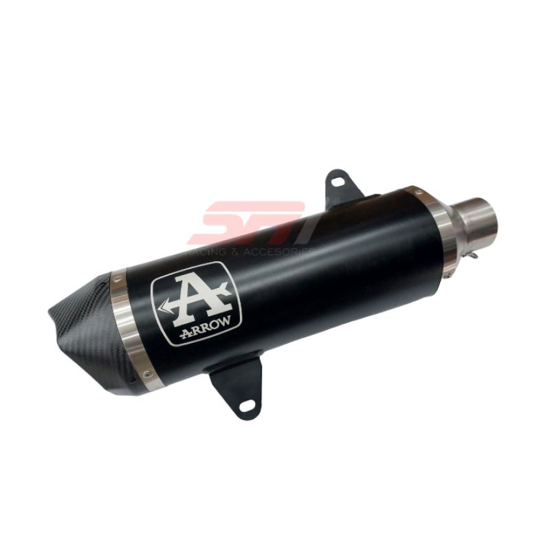 Arrow Exhaust / Knalpot Arrow Yamaha Xmax ( Dark Almunium )