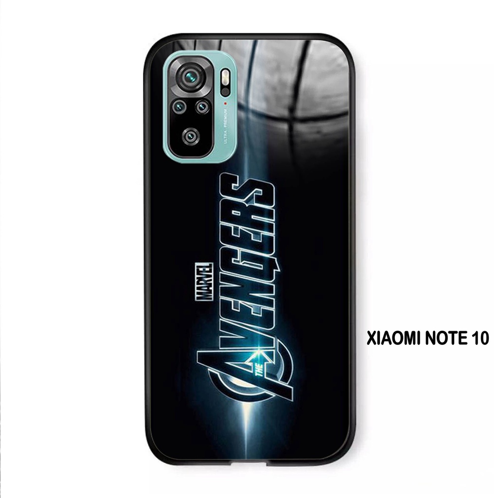Softcase Kaca XIAOMI REDMI NOTE 10  - Case Handphone XIAOMI REDMI NOTE 10 [T16]