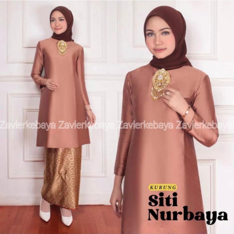 Tunik Wanita Modern Tunik Taffeta Siti Nurbaya COD✅